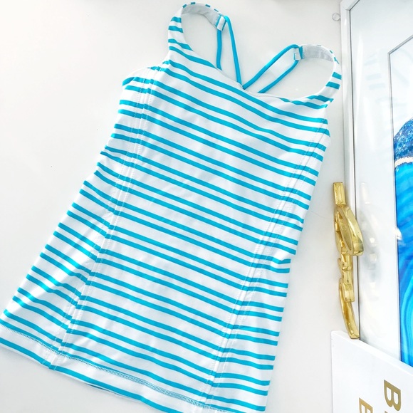 lululemon athletica Tops - Lululemon Free to Be Tank in Stripe